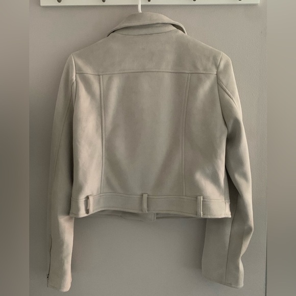 Grey Suede Jacket - Picture 3 of 4
